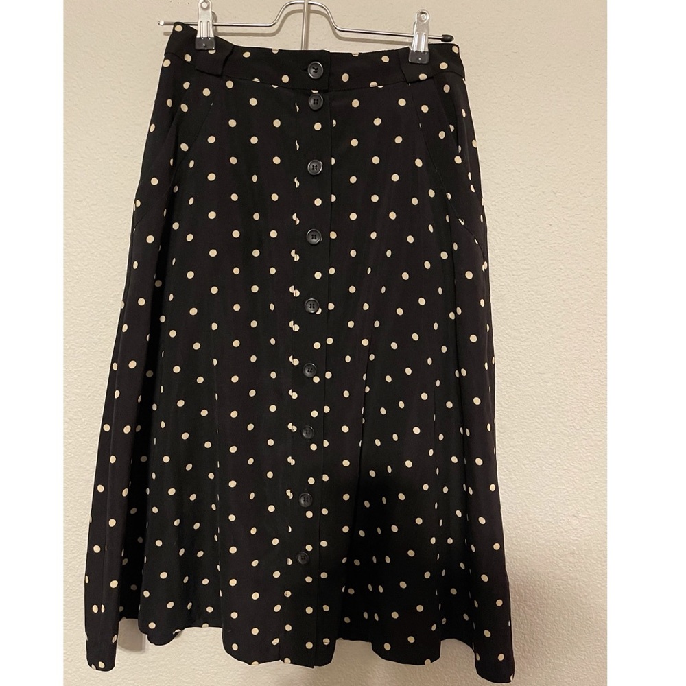 Forever 21 polka dot skirt